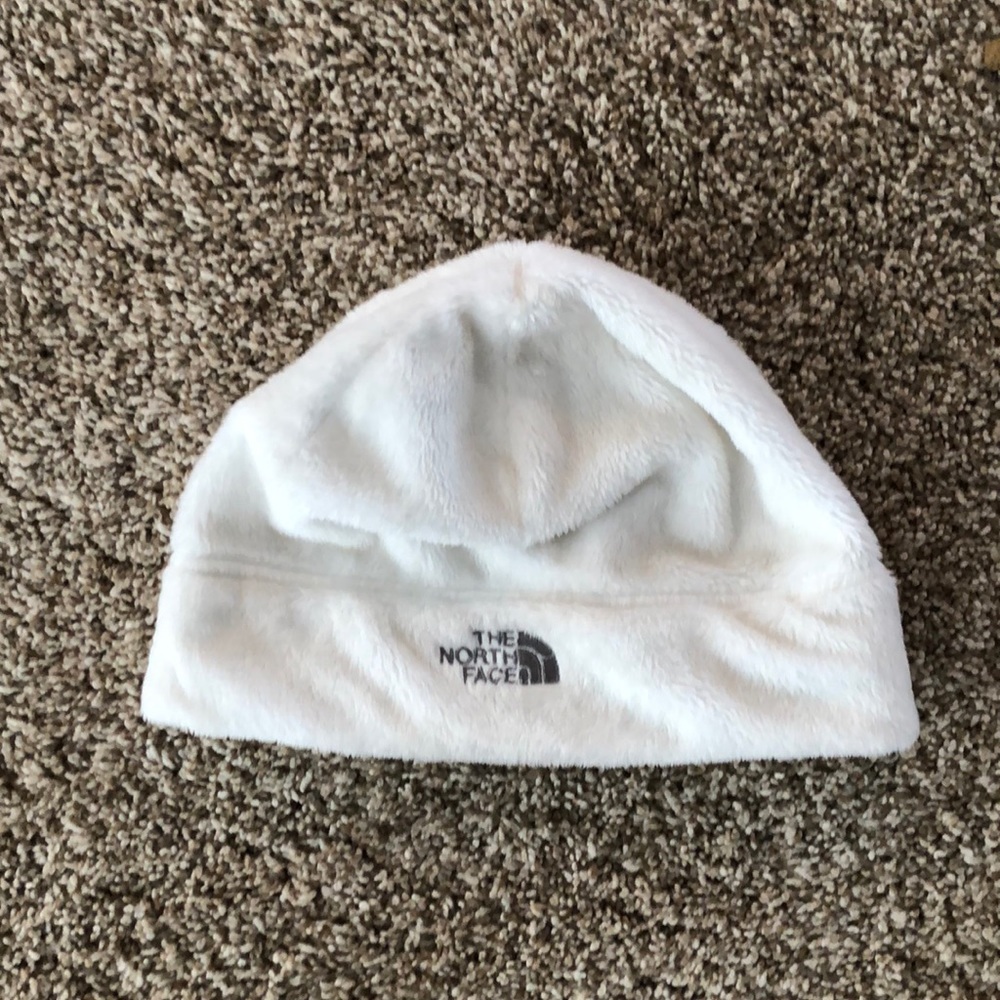 North face white hat